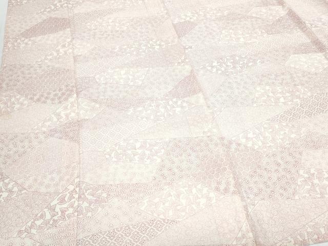 平和屋着物*夏物 江戸小紋 絽 切嵌吉祥文 正絹 逸品 CABJ1106th