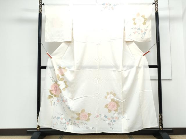 平和屋着物*夏物 訪問着 絽 紫陽花 銀彩 正絹 逸品 CABJ1146th