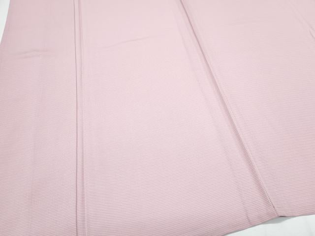 平和屋着物*夏物 色無地 雲井染先練駒絽 虹色 反端付き 正絹 逸品 未使用 CABJ1159th