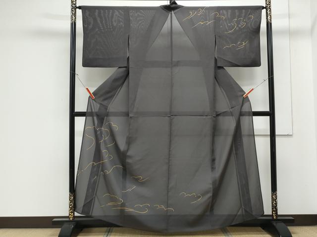 平和屋着物*夏物 訪問着 絽 抽象紋様 正絹 逸品 CABJ1180th