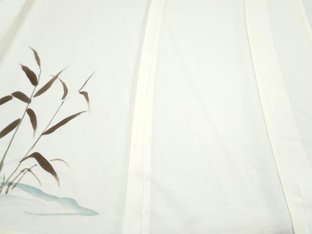 平和屋着物*夏物 訪問着 絽 手描き 遠山風景文 正絹 逸品 CABJ1184th
