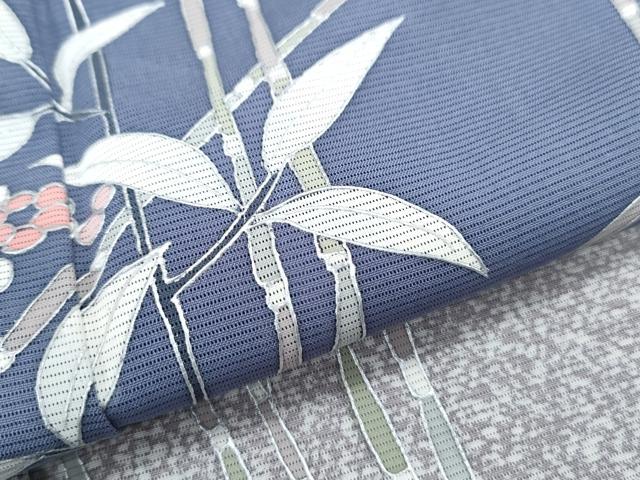平和屋着物*夏物 訪問着 絽 紫陽花 暈し染め 銀彩 正絹 逸品 CABJ1191th