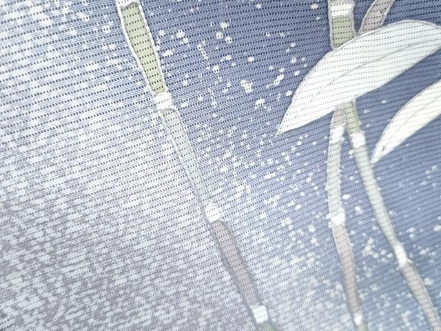 平和屋着物*夏物 訪問着 絽 紫陽花 暈し染め 銀彩 正絹 逸品 CABJ1191th