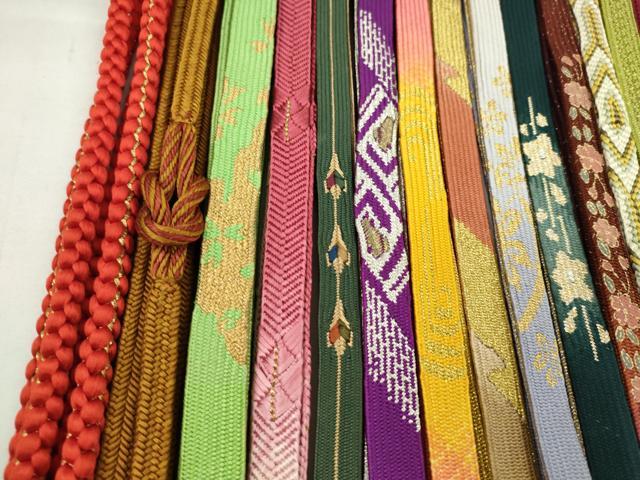 平和屋着物●和装小物 帯締め20本セット 高麗組 冠組 笹浪組 唐組 大和組 丸組 金銀糸 長尺あり 未使用あり 逸品 CABJ1208ju