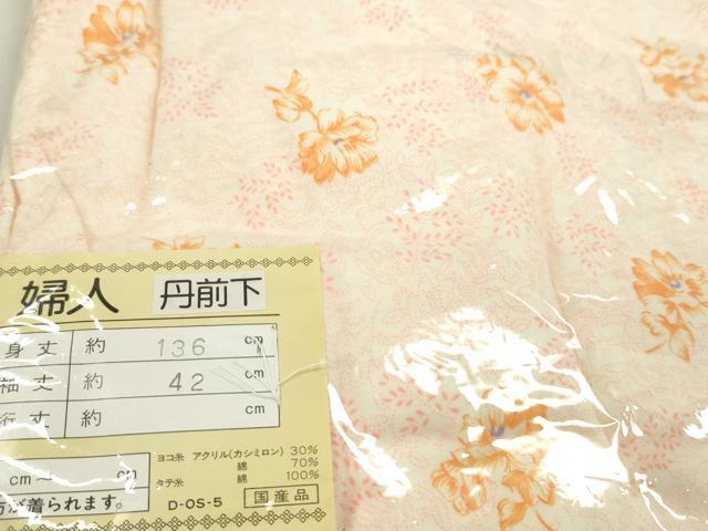 平和屋着物▼和装ナイトウェア 寝巻き・丹前下まとめて5点 男性 女性 ガウン 二重袷ガーゼ 浴衣地 入院着 逸品 未使用CABJ1215ju