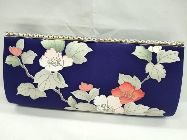 平和屋着物▼和装小物 和装バッグまとめて4点 ハンドバッグ 鶴 枝花文 未使用あり 逸品 CABJ1216ju