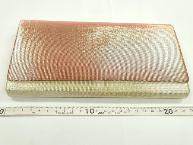 平和屋着物▼和装小物 和装バッグまとめて4点 ハンドバッグ 佐賀錦 御所車吉祥花文 雲取り竹青海波 礼装 金銀糸 逸品 CABJ1220ju