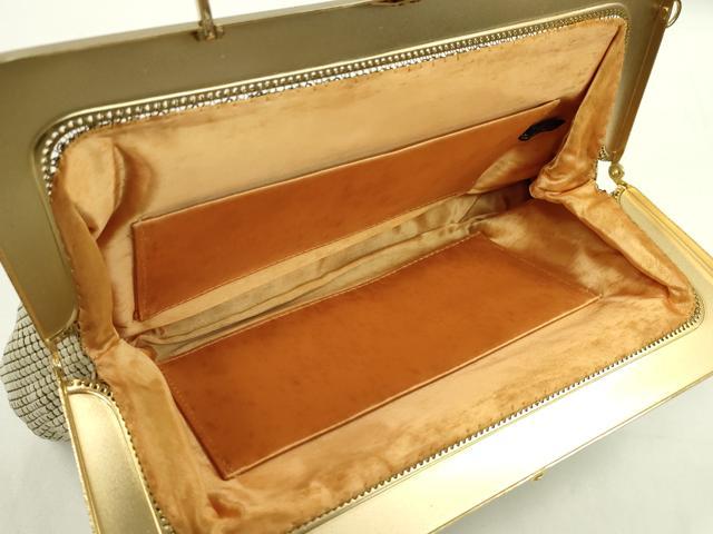 平和屋着物▼和装小物 和装バッグ メッシュバッグまとめて4点 メタルメッシュ 逸品 CABJ1235ju