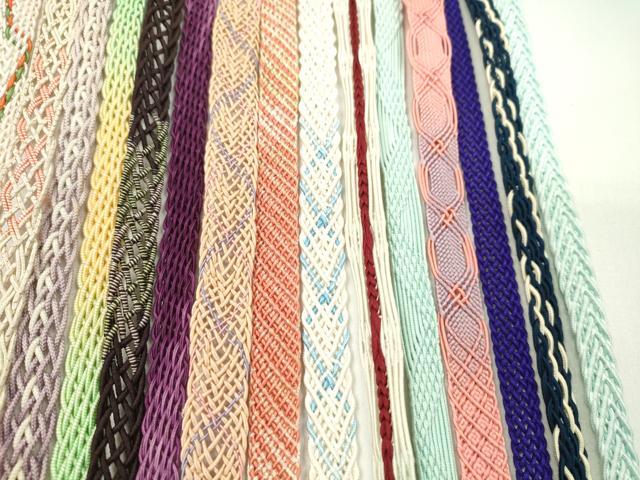 平和屋着物*夏物 和装小物 帯締め20本セット レース織 金銀糸 長尺あり 逸品 CABJ1367ju