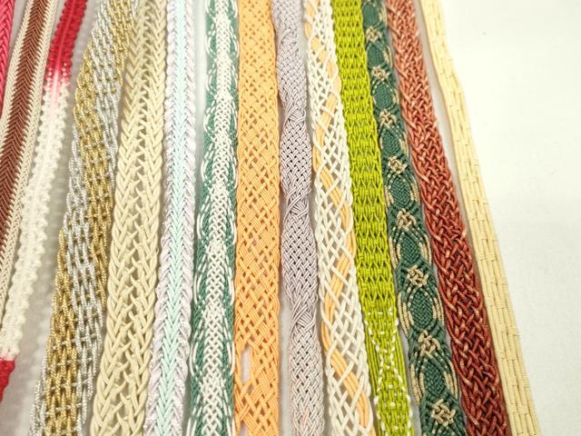 平和屋着物*夏物 和装小物 帯締め20本セット レース織 金銀糸 未使用あり 逸品 CABJ1379ju