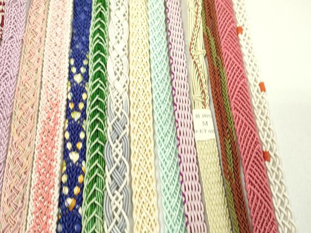 平和屋着物*夏物 和装小物 帯締め20本セット レース織 長尺あり 未使用あり 逸品 CABJ1388ju