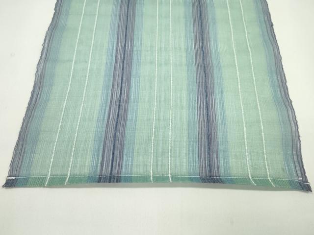 平和屋着物*夏物 名古屋帯 反物 間道 逸品 未使用 CABJ1454ju
