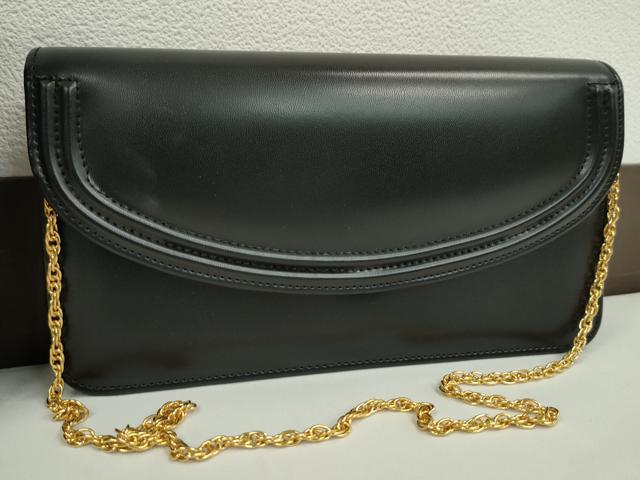 平和屋着物▼和装小物 ファッション小物 黒バッグまとめて4点 型押し 本皮 カワノバッグ Moresco コード刺繍 逸品 CABJ1498ju