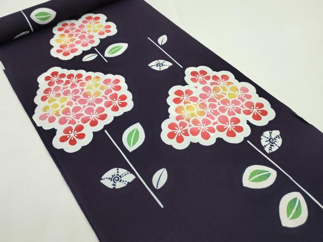 平和屋着物*夏物 浴衣 反物 枝花文 綿 着尺 逸品 未使用 CABJ1520ju