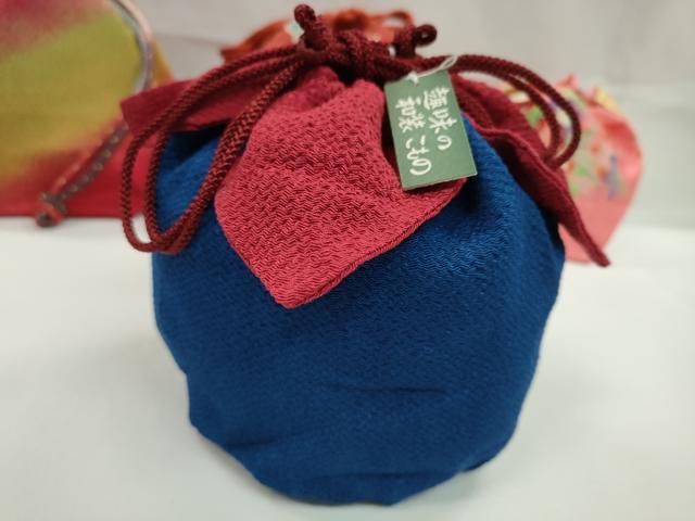 平和屋着物▼和装小物 和装バッグ 巾着まとめて5点 麻の葉蝶文 籬花文 縮緬 金彩 袴 浴衣 未使用あり 逸品 CABJ1544ju