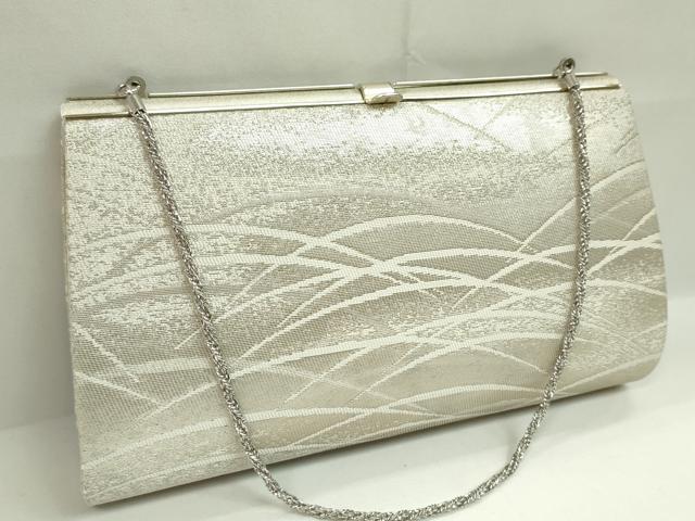 平和屋着物▼和装小物 和装バッグまとめて3点 ハンドバッグ 佐賀錦 雪輪吉祥花文 絵巻流水花文 芝草文 金銀糸 逸品 CABJ1569ju