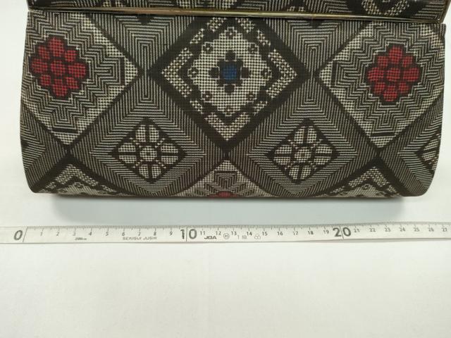 平和屋着物▼和装小物 和装バッグまとめて3点 ハンドバッグ 本場大島紬 龍郷絣 7マルキ 吉祥文 未使用あり 逸品 CABJ1570ju