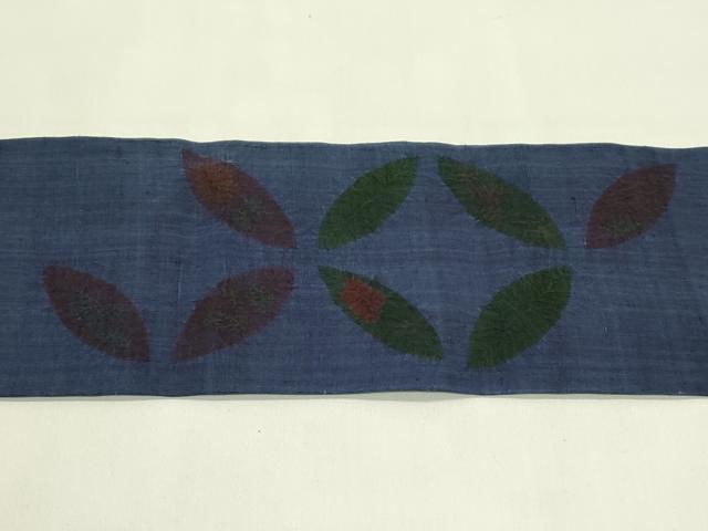 平和屋着物*夏物 九寸名古屋帯 絞り 七宝文 正絹 逸品 CABJ1662rv