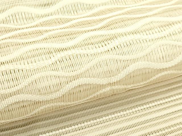 平和屋着物*夏物 八寸名古屋帯 絽綴れ 草木文 銀糸 正絹 逸品 CABJ1683rv