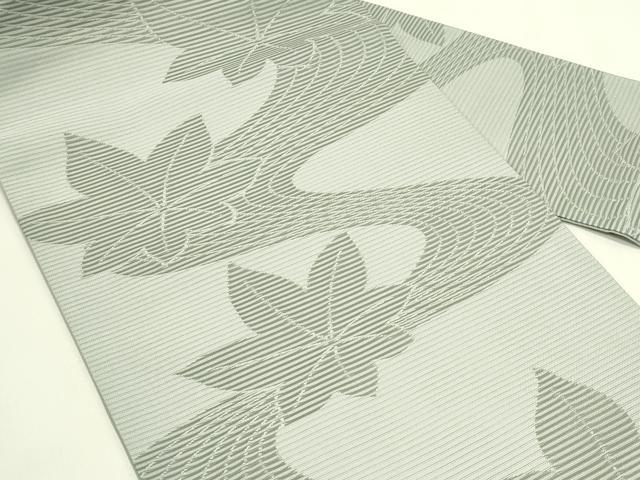 平和屋着物*夏物 九寸名古屋帯 竜田川 正絹 逸品 未使用 CABJ1696rv