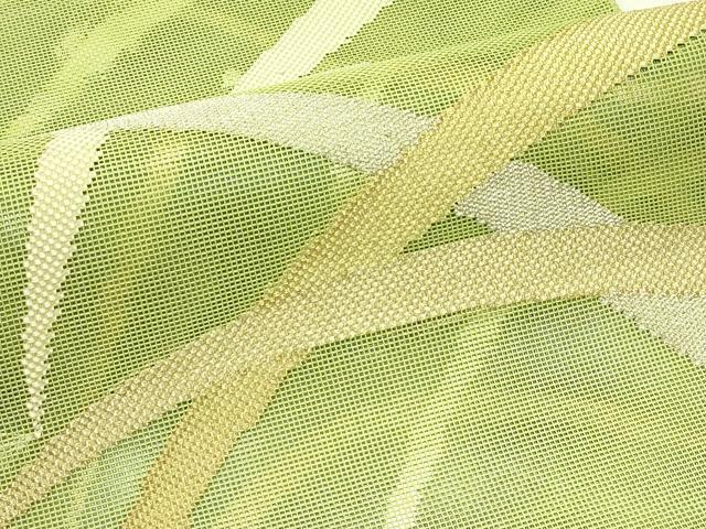 平和屋着物*夏物 太鼓柄袋帯 芝草文 金銀糸 正絹 逸品 未使用 CABJ1737rv