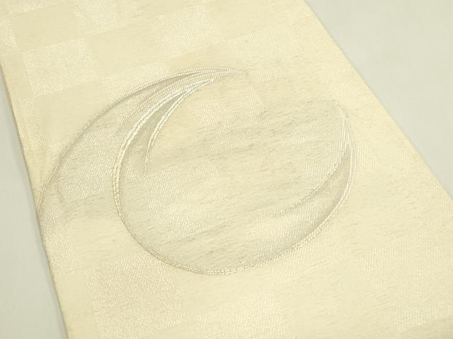 平和屋着物*夏物 太鼓柄袋帯 抽象文 金銀糸 正絹 逸品 CABJ1748rv