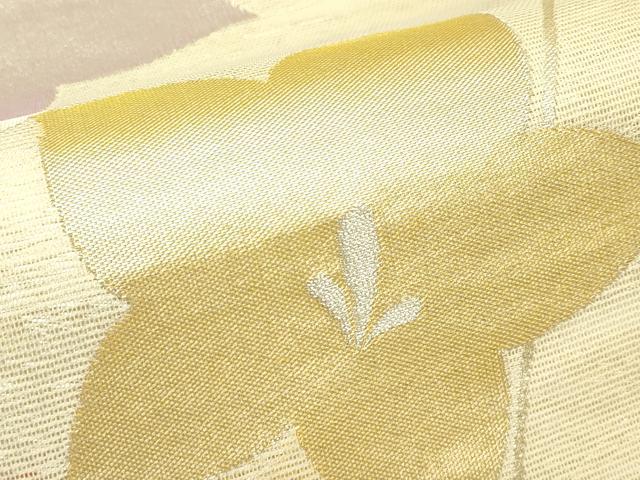 平和屋着物*夏物 六通柄袋帯 桔梗 金銀糸 正絹 逸品 未使用 CABJ1751rv