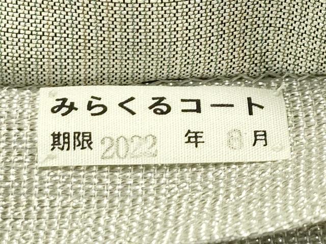 平和屋着物*夏物 全通柄袋帯 横段文 銀糸 正絹 逸品 CABJ1785rv