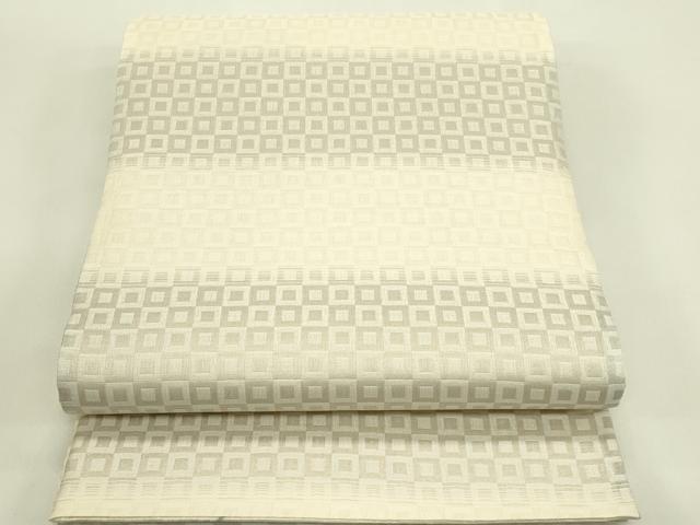 平和屋着物*夏物 両面 六通柄袋帯 草花文 正絹 逸品 CABJ1786rv