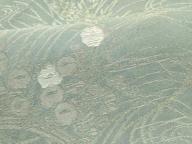 平和屋着物*夏物 六通柄袋帯 秋草文 金糸 正絹 逸品 CABJ1788rv