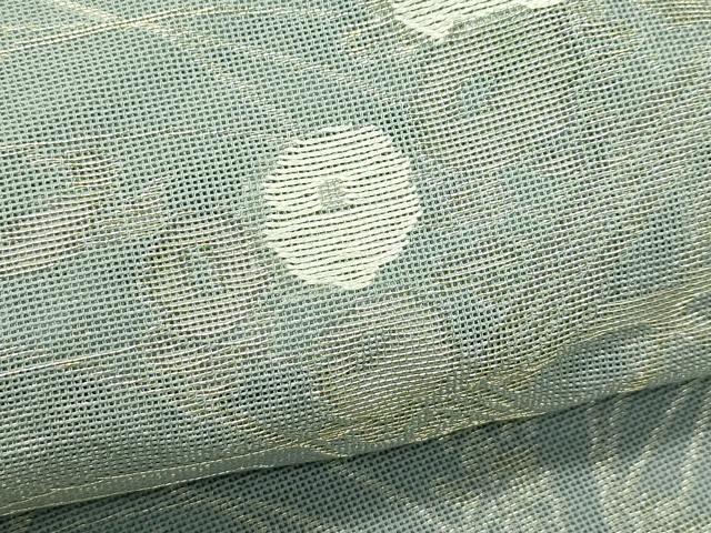 平和屋着物*夏物 六通柄袋帯 秋草文 金糸 正絹 逸品 CABJ1788rv