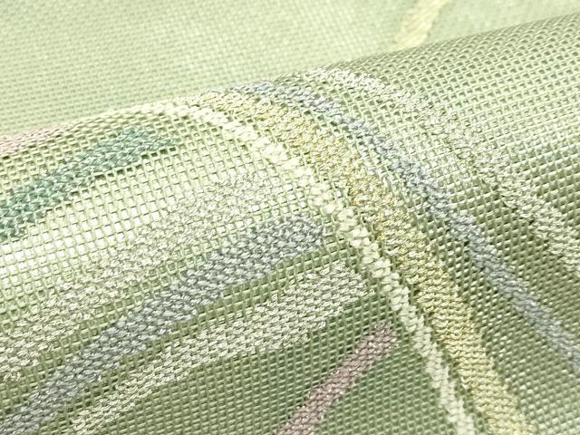 平和屋着物*夏物 太鼓柄袋帯 抽象文 金銀糸 正絹 逸品 CABJ1799rv