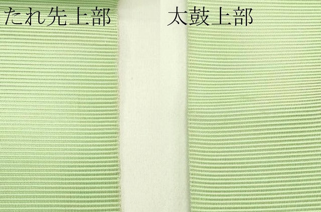 平和屋着物*夏物 太鼓柄袋帯 絽綴れ 藤花房 銀糸 正絹 逸品 CABJ1802rv