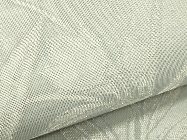 平和屋着物*夏物 六通柄袋帯 桔梗 銀糸 正絹 逸品 未使用 CABJ1856rv