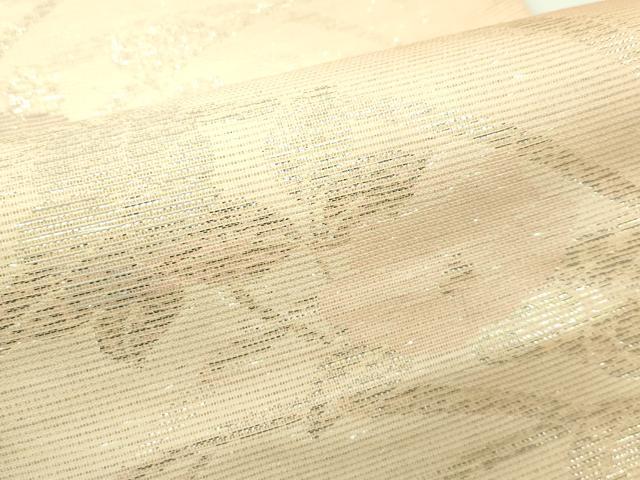 平和屋着物*夏物 六通柄袋帯 草花文 正絹 逸品 CABJ1858rv