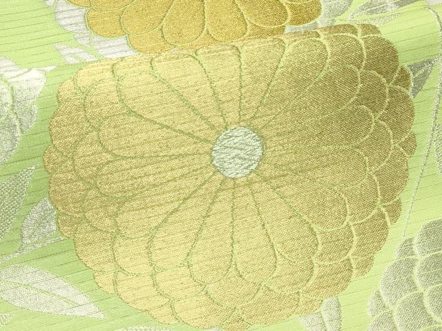 平和屋着物*夏物 アンティーク 大正ロマン 六通柄 京袋帯 菊 金銀糸 CABJ1889rv