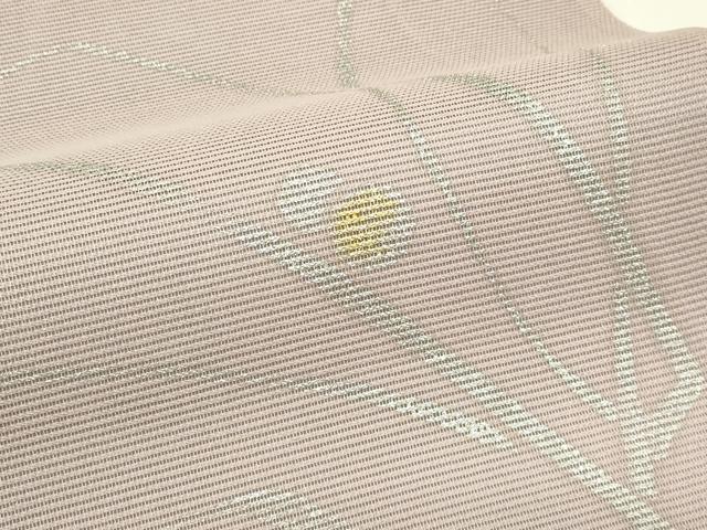 平和屋着物*夏物 六通柄袋帯 露芝文 金銀糸 正絹 逸品 CABJ1915rv