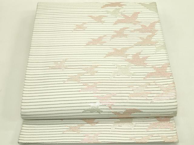平和屋着物*夏物 六通柄 京袋帯 千鳥 銀糸 CABJ1921rv