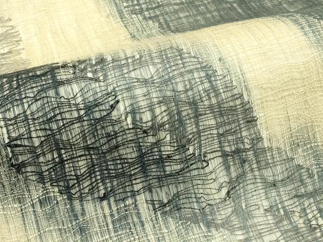 平和屋着物*夏物 六通柄袋帯 流水文 正絹 逸品 CABJ1934rv