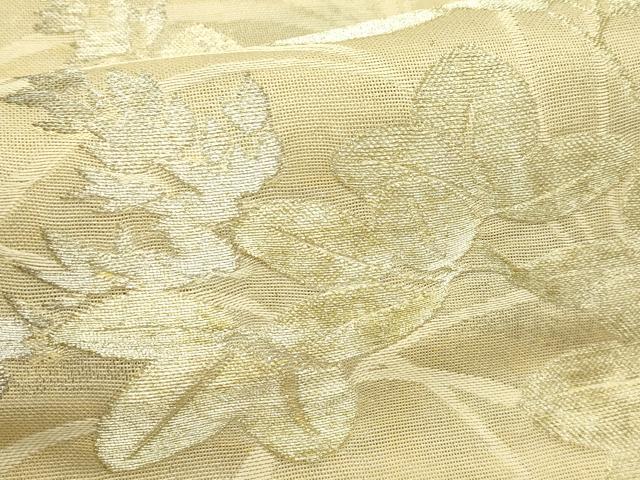 平和屋着物*夏物 六通柄袋帯 萩 金銀糸 正絹 逸品 CABJ1941rv
