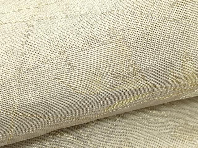 平和屋着物*夏物 六通柄袋帯 桔梗 金銀糸 正絹 逸品 CABJ1948rv