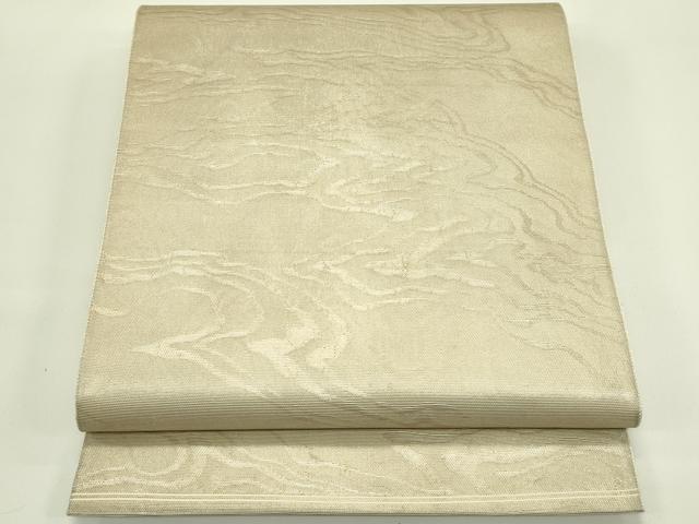平和屋着物*夏物 六通柄袋帯 霞文 金糸 正絹 逸品 CABJ1949rv