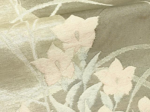 平和屋着物*夏物 太鼓柄袋帯 桔梗 銀糸 正絹 逸品 CABJ1960rv