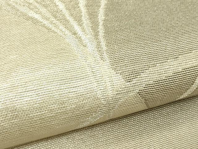 平和屋着物*夏物 太鼓柄袋帯 桔梗 銀糸 正絹 逸品 CABJ1960rv