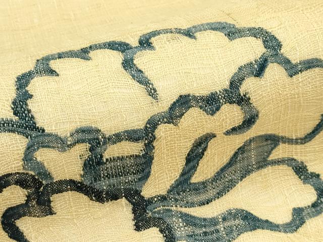 平和屋着物*夏物 太鼓柄袋帯 牡丹 正絹 逸品 未使用 CABJ1966rv