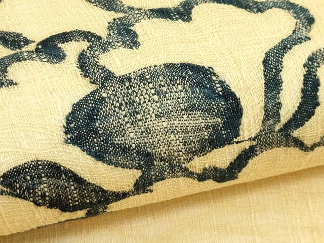 平和屋着物*夏物 太鼓柄袋帯 牡丹 正絹 逸品 未使用 CABJ1966rv