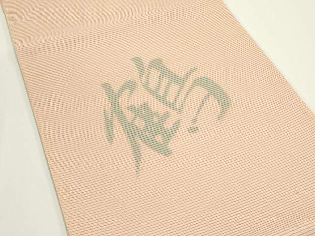 平和屋着物*夏物 太鼓柄袋帯 鶴 正絹 逸品 CABJ1968rv