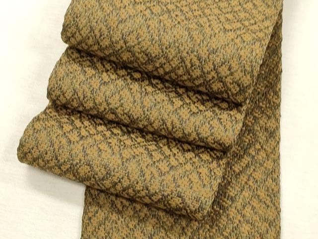 平和屋着物●男性 角帯 幾何学文 正絹 逸品 CABJ2015dy