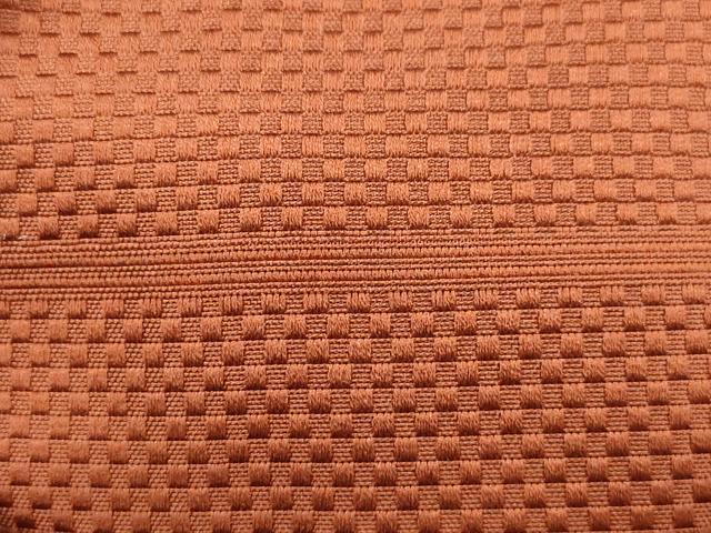 平和屋着物●川島 九寸名古屋帯 駒刺繍 ヘビ 蛇 正絹 逸品 CABJ2037dy