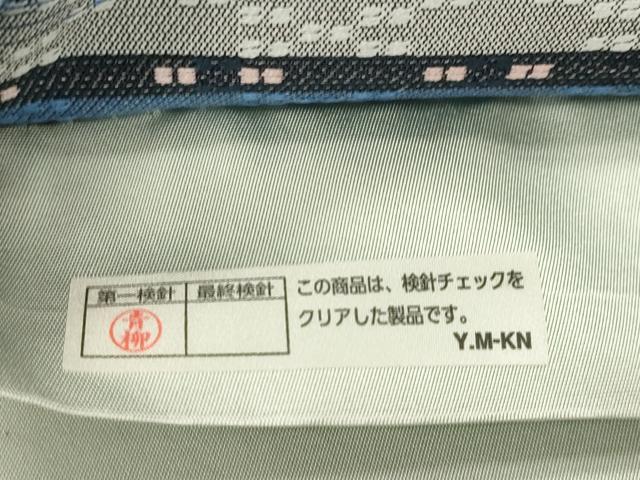 平和屋着物●六通柄袋帯 花織 横段文 正絹 逸品 未使用 CABJ2082dy